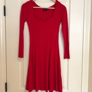 RED ASOS DRESS